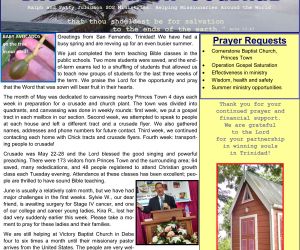 Read more...SOS Ministries May-June 2017 Prayer Letter