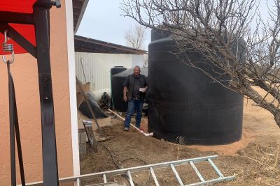 Home Missions Work Day - Water Tank Installation