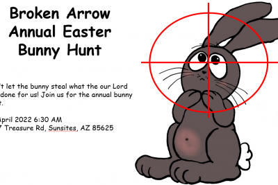 Annual Easter Bunny Hunt